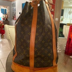 Vintage Louis Vuitton monogram Canvas GM backpack